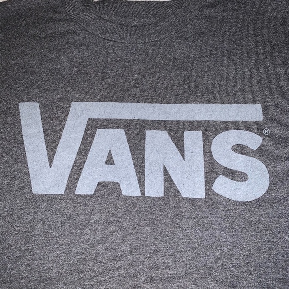COPY - Vans logo t shirt men’s Small -grey - Picture 3 of 7